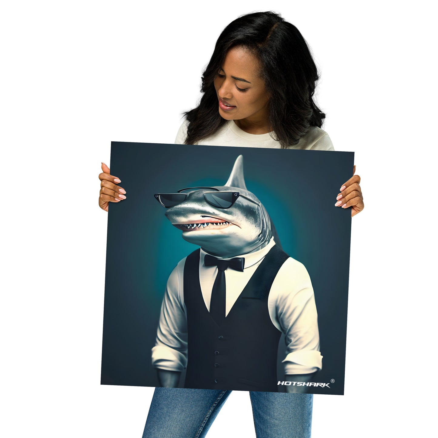 Restaurant Waiter2 Shark - Poster