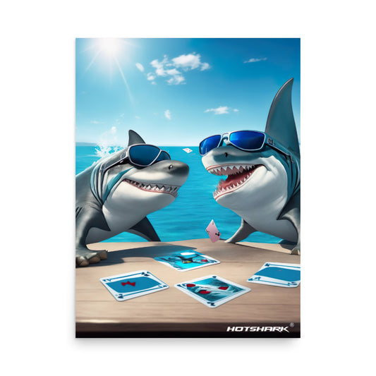 Gaming Sharks Poster