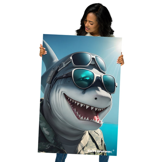 Soldier2 Shark - Poster