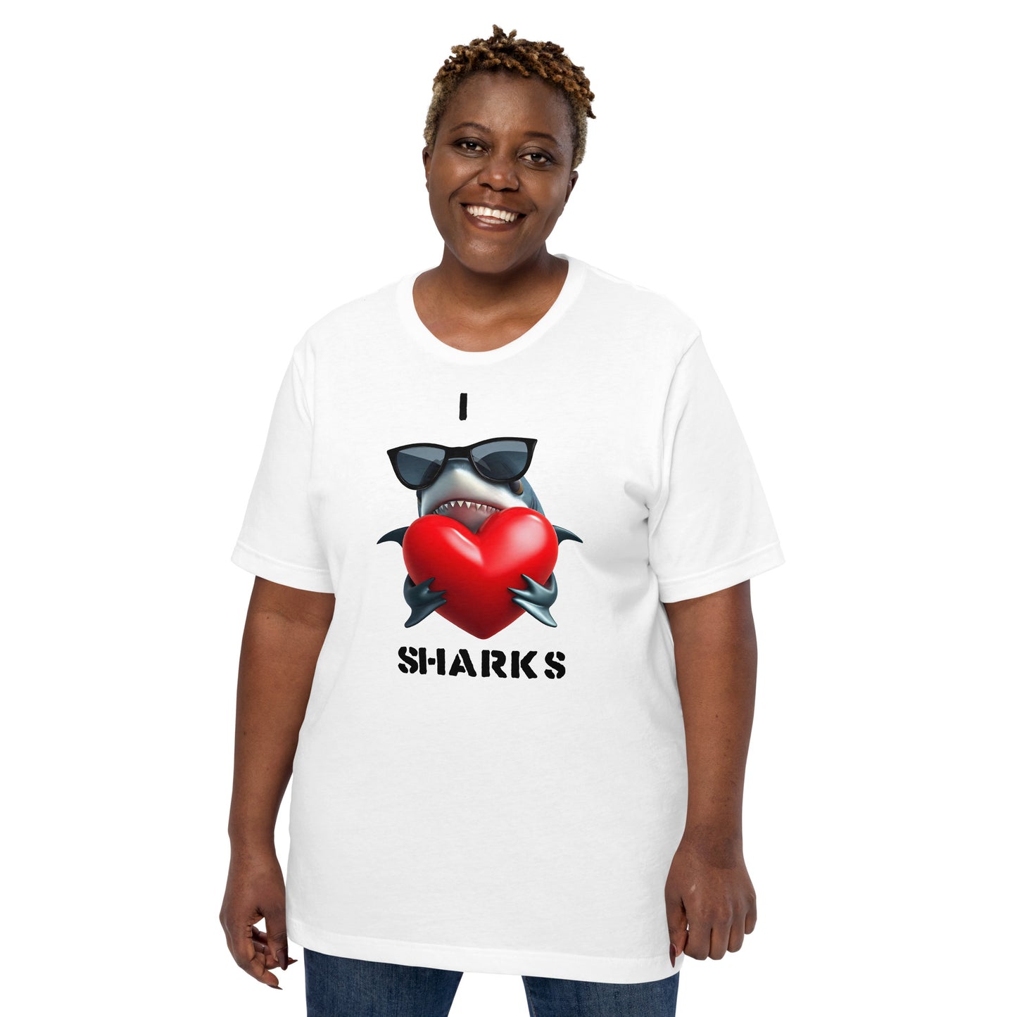 I love Sharks - Tshirt