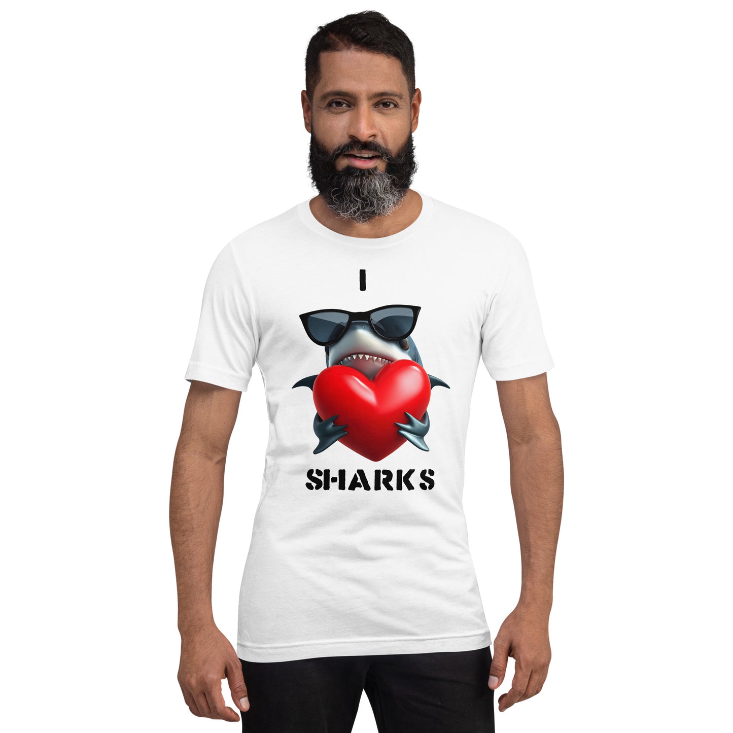 I love Sharks - Tshirt