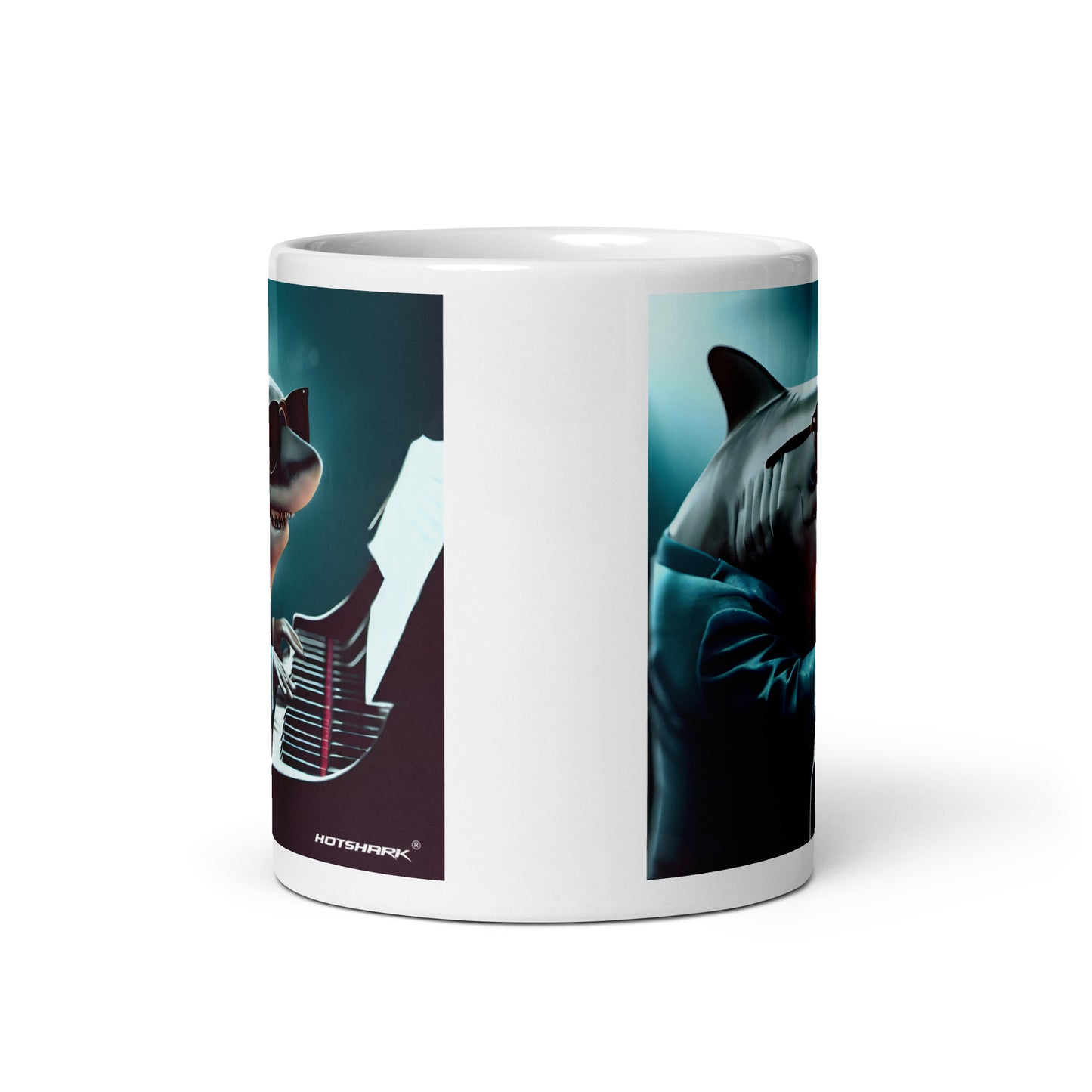 Piano Shark - Tasse