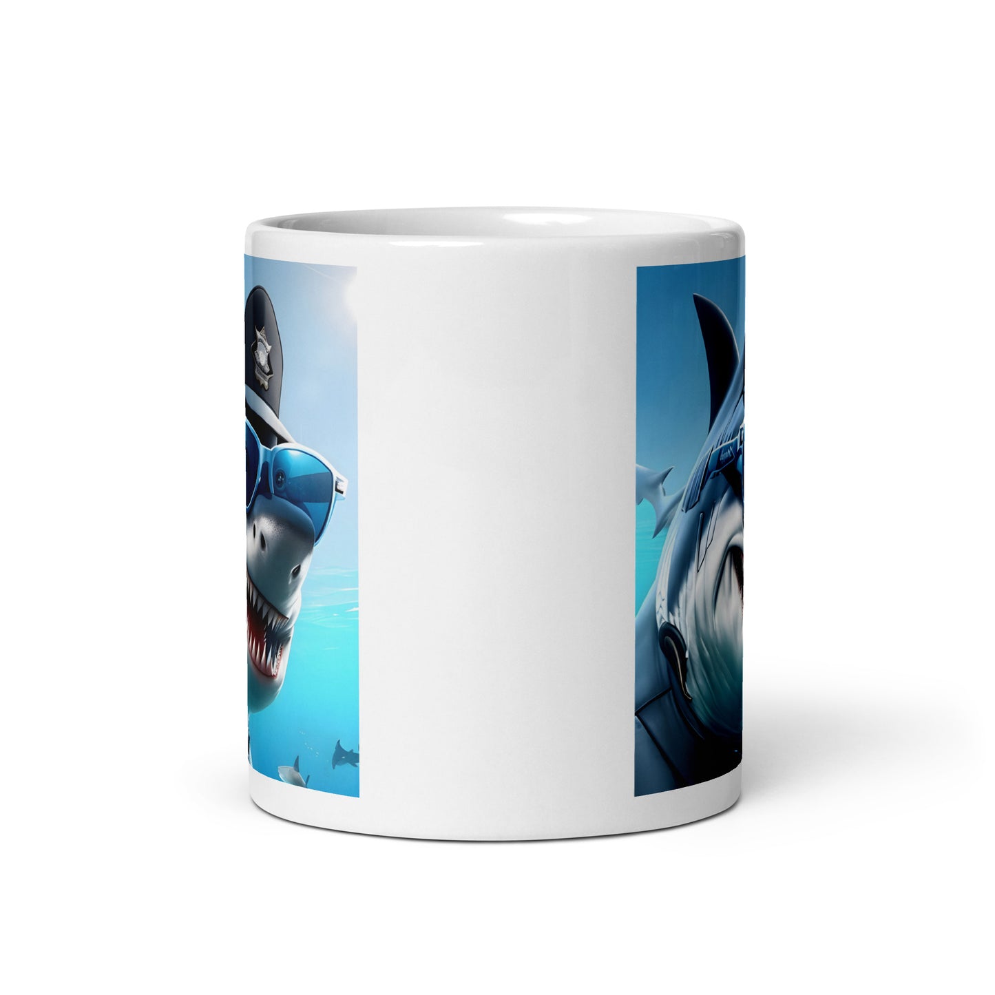 Police Shark - Tasse