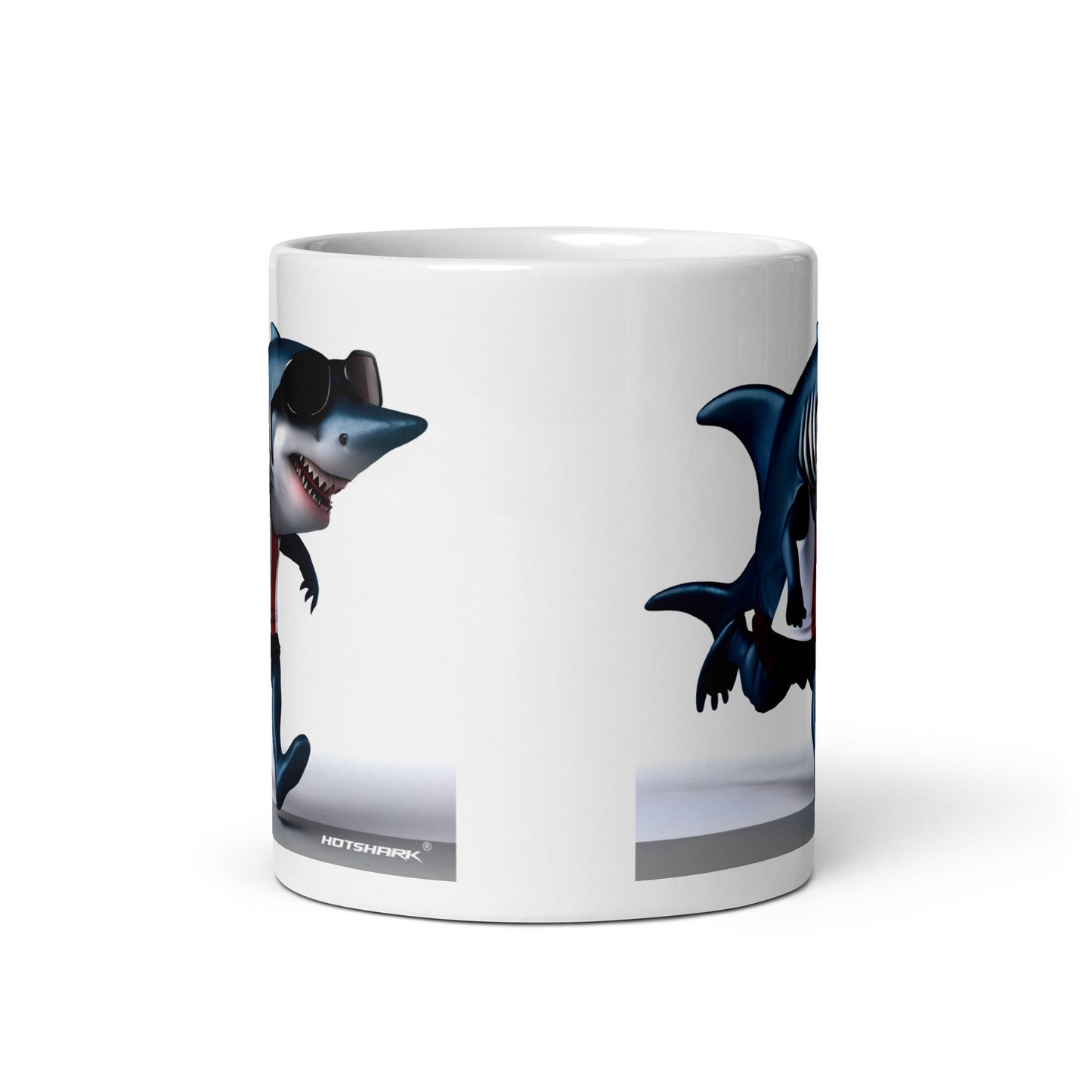 Jogging Shark - Mug