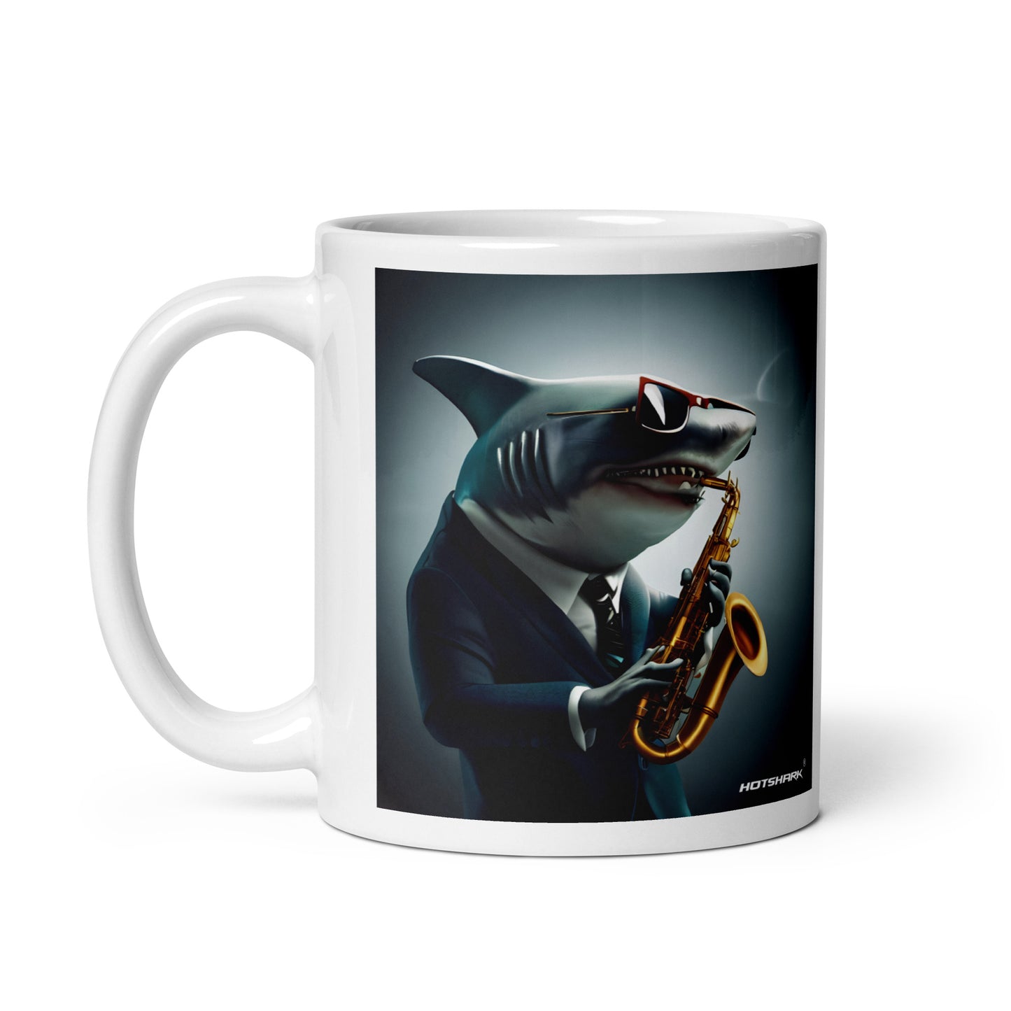 Saxophone Shark - Tasse