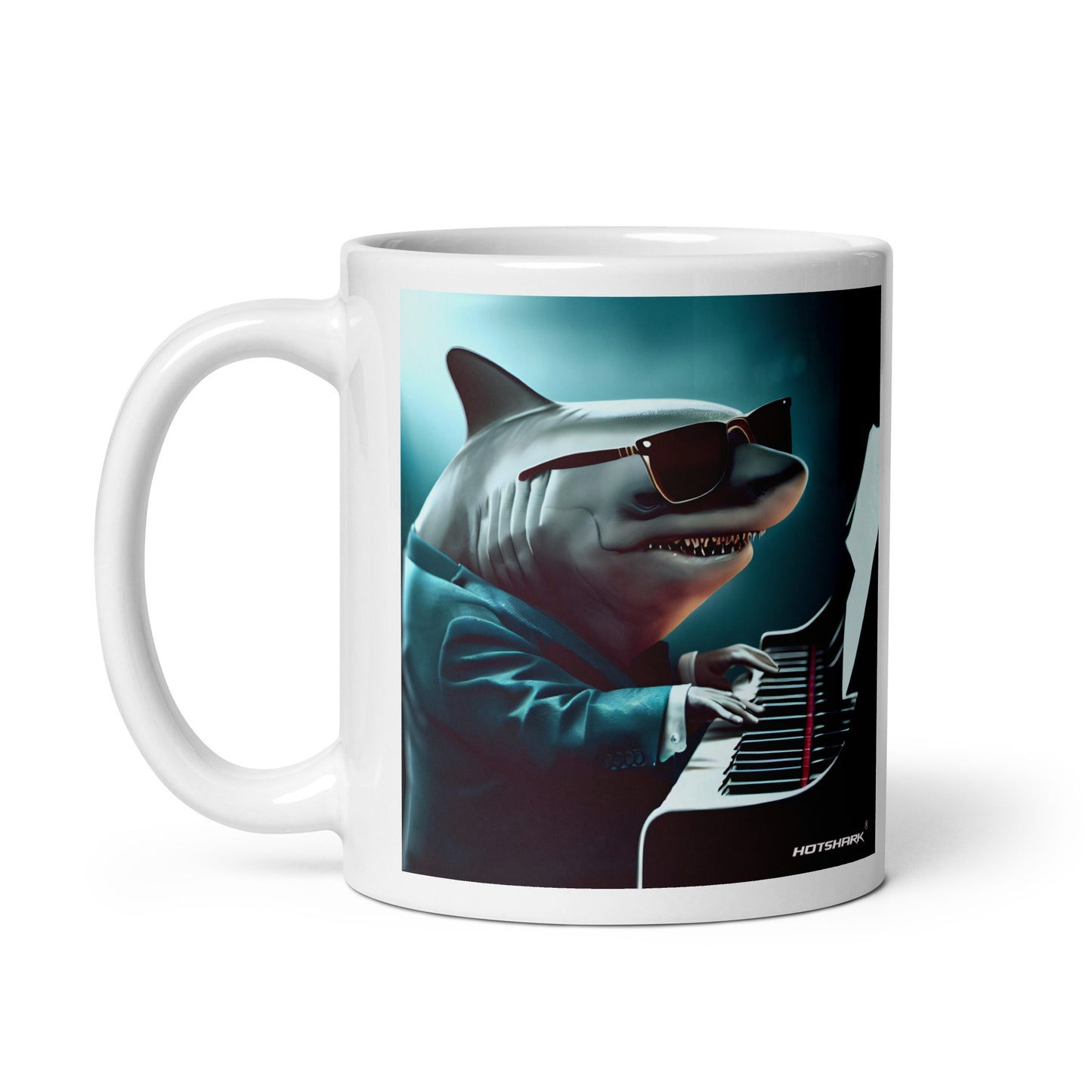 Piano Shark - Tasse