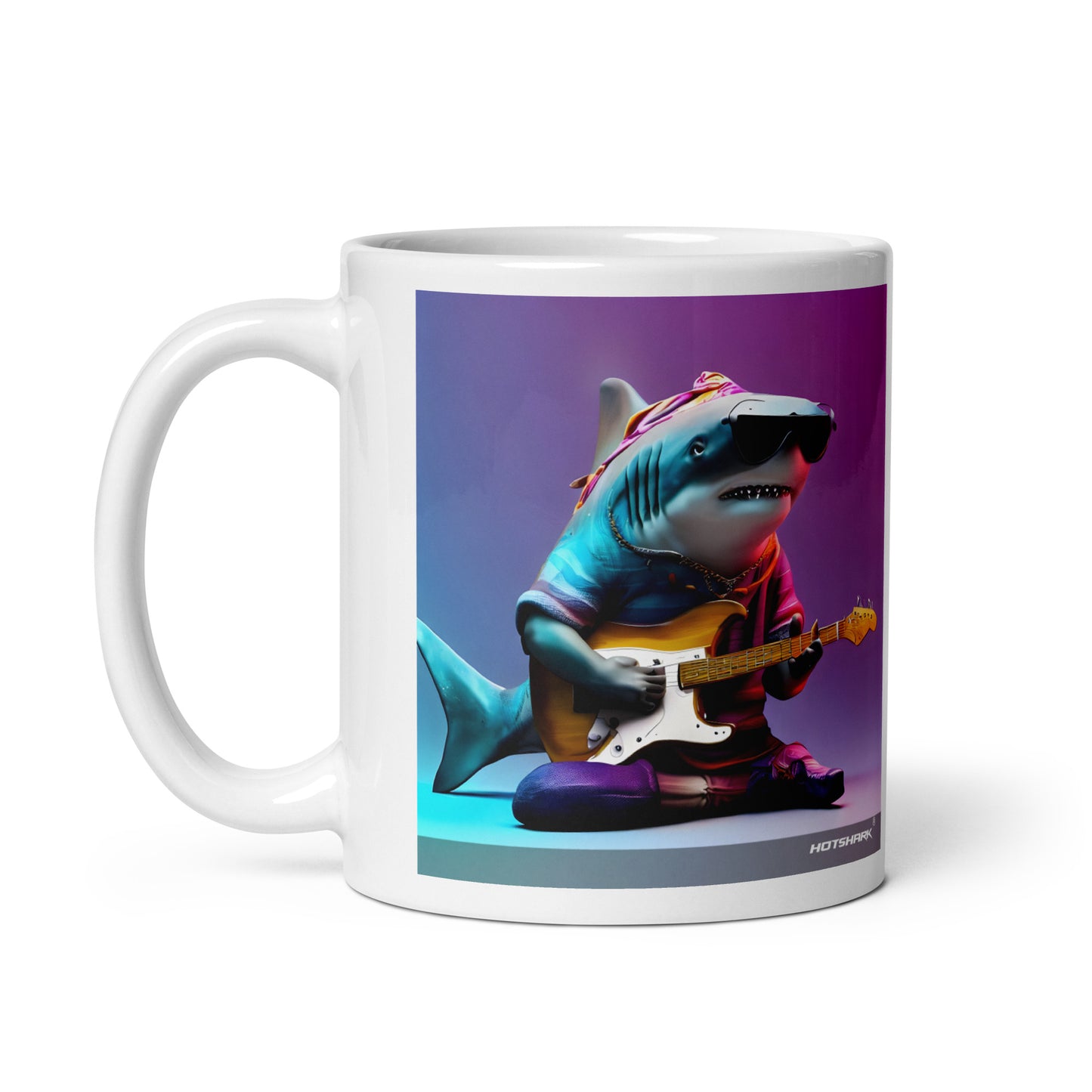 Guitar Shark - mug