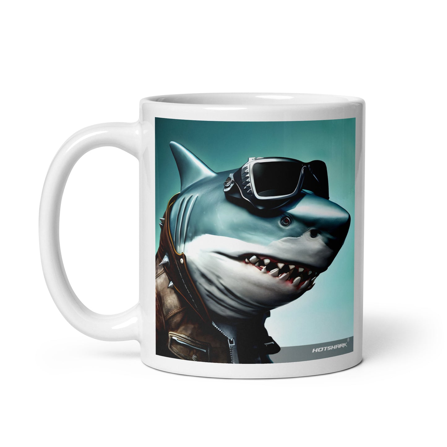 Biker14 Shark - Mug