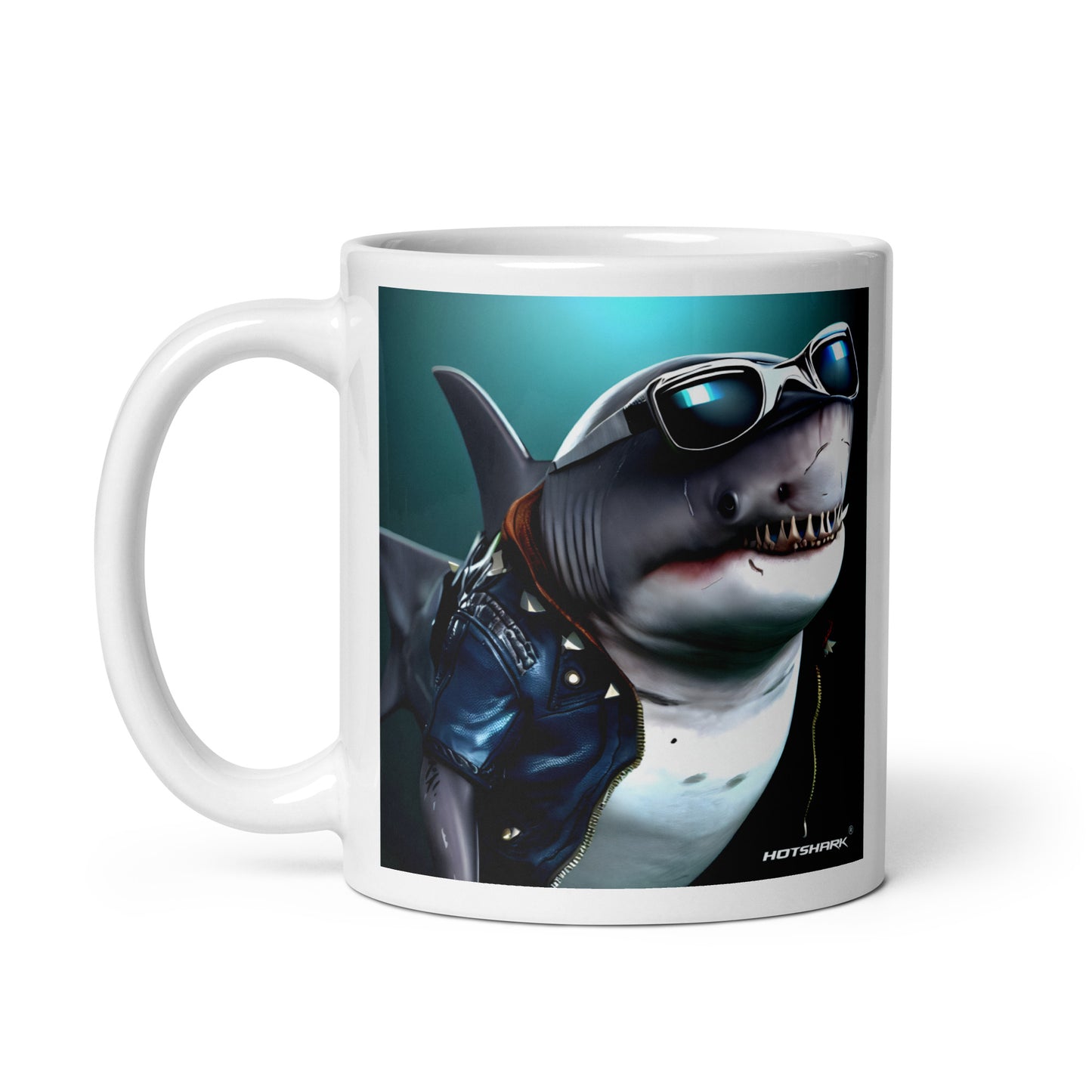 Biker10 Shark - Mug