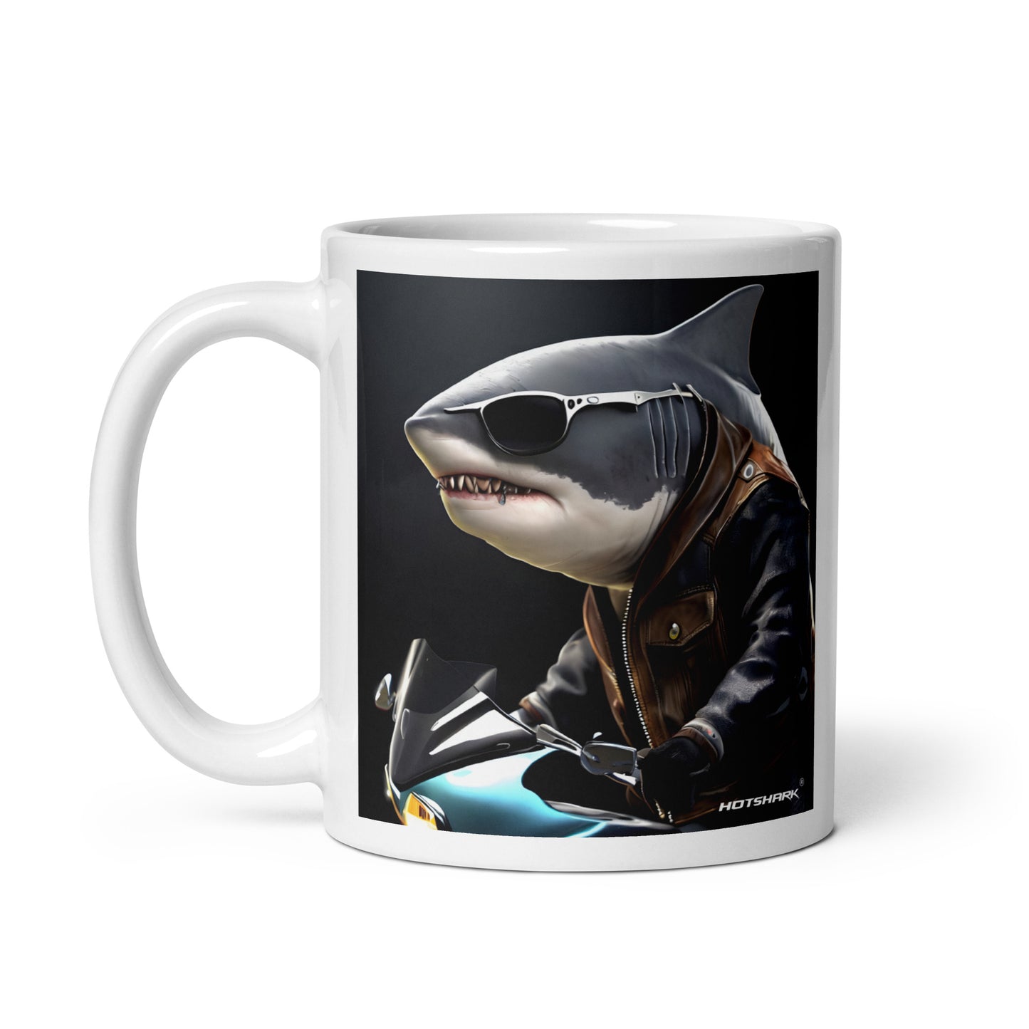 Biker6 Shark - Mug