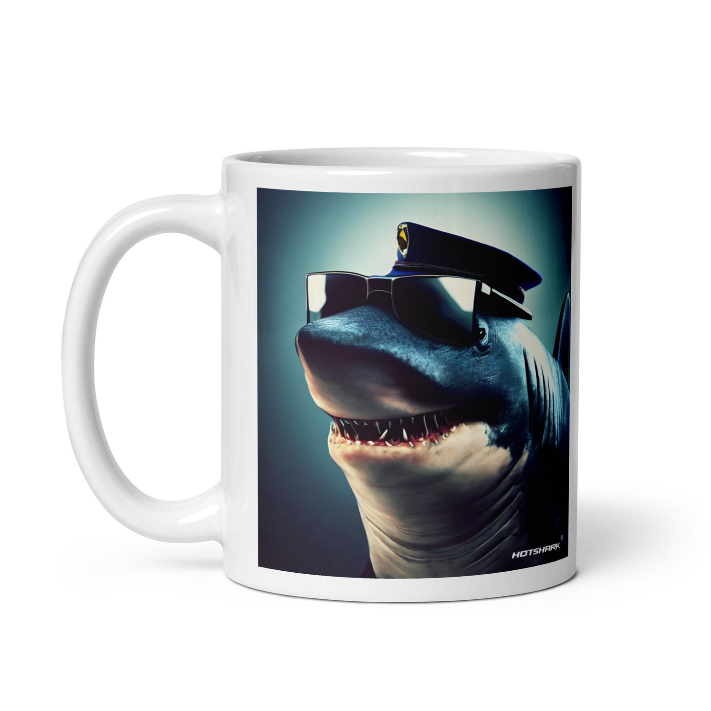 Police Officer Shark - Mug