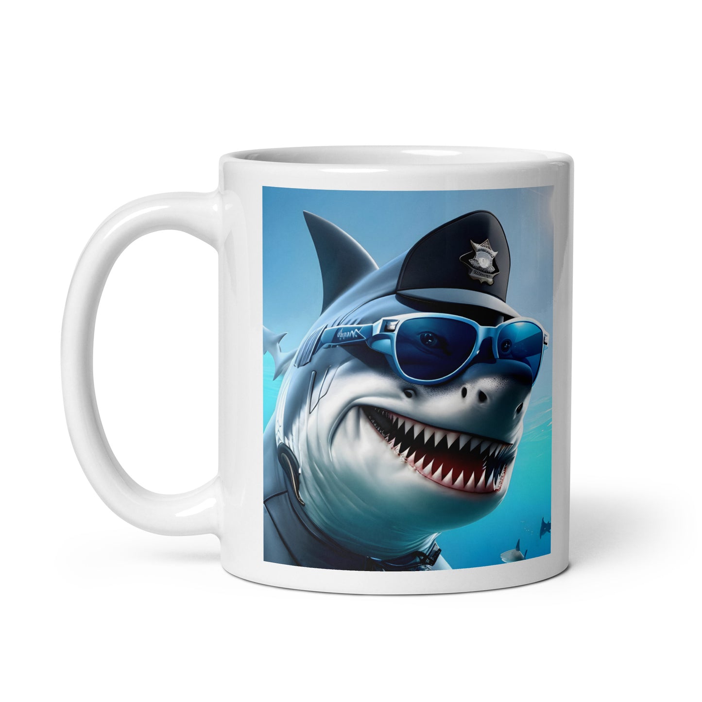 Police Shark - Mug