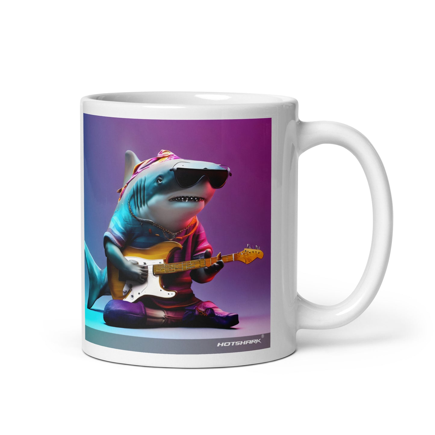 Guitar Shark - mug