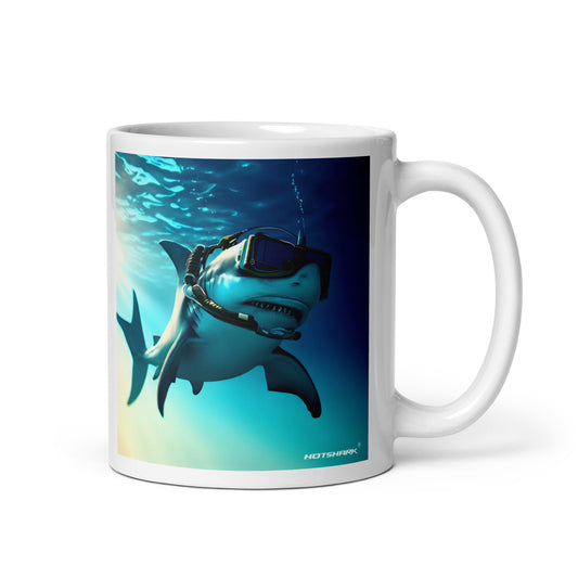 Diver5 Shark - Mug