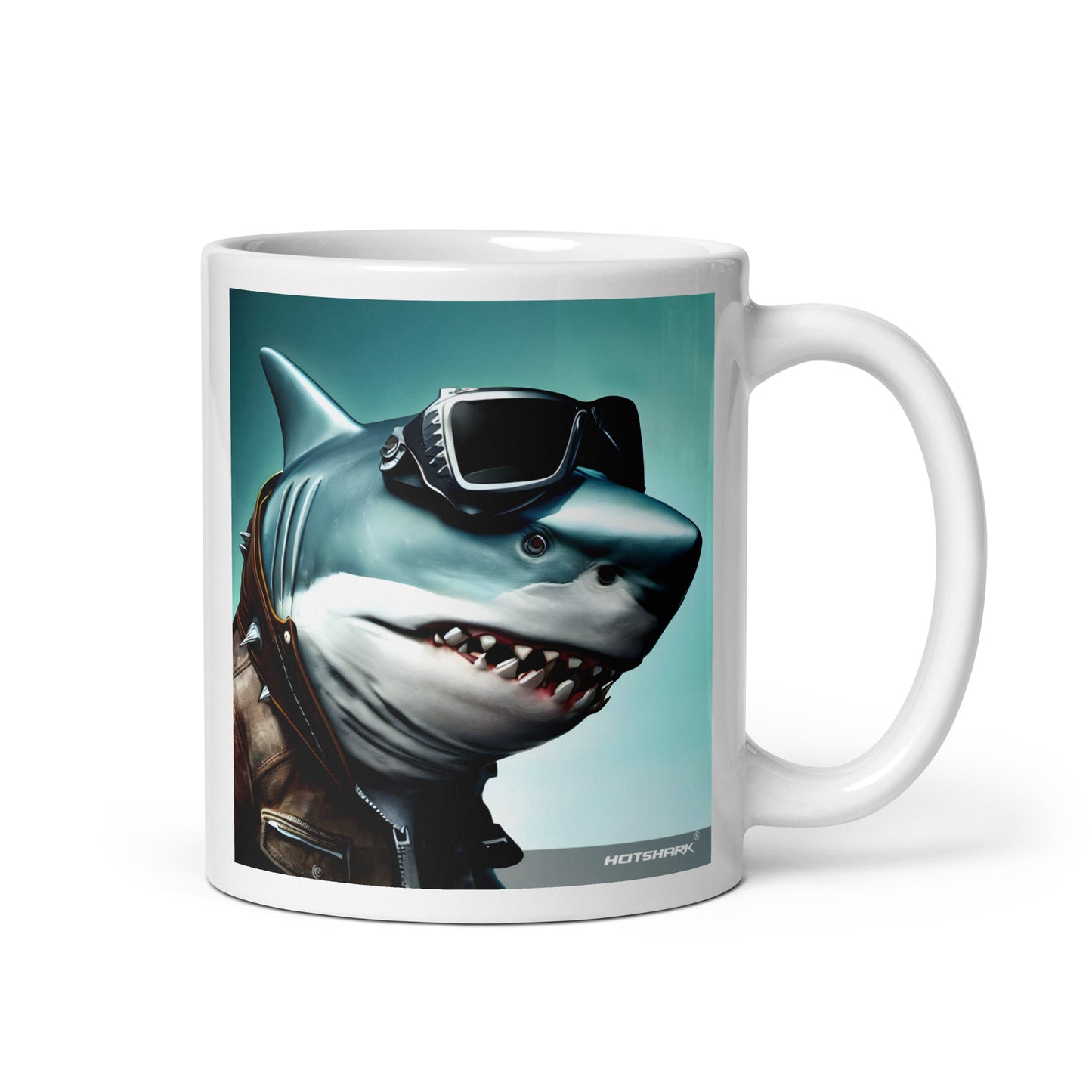 Biker14 Shark - Mug