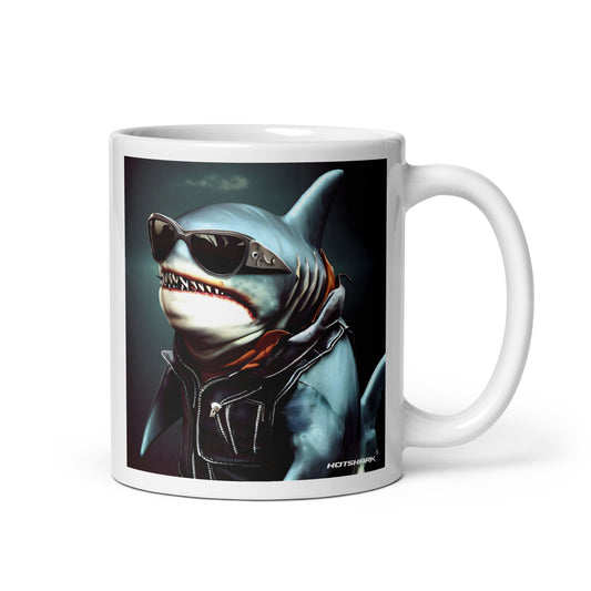 Biker8 Shark - Mug