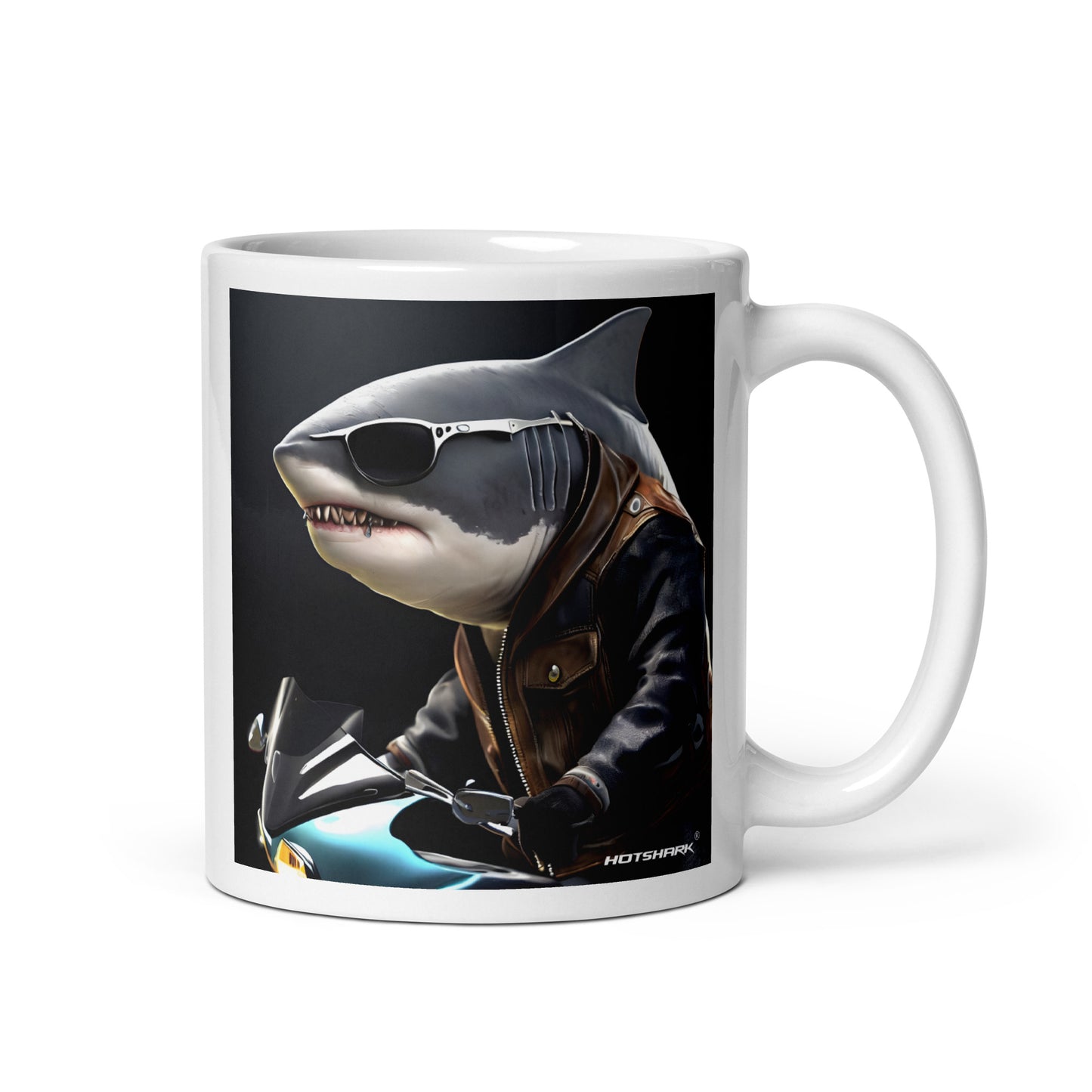Biker6 Shark - Mug