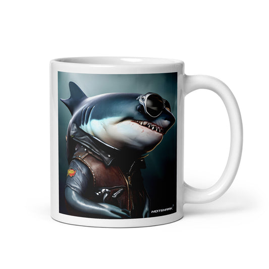 Biker5 Shark - Tasse