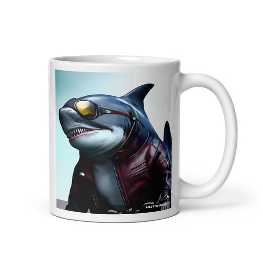 Biker3 Shark - Mug