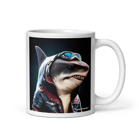 Biker2 Shark - mug