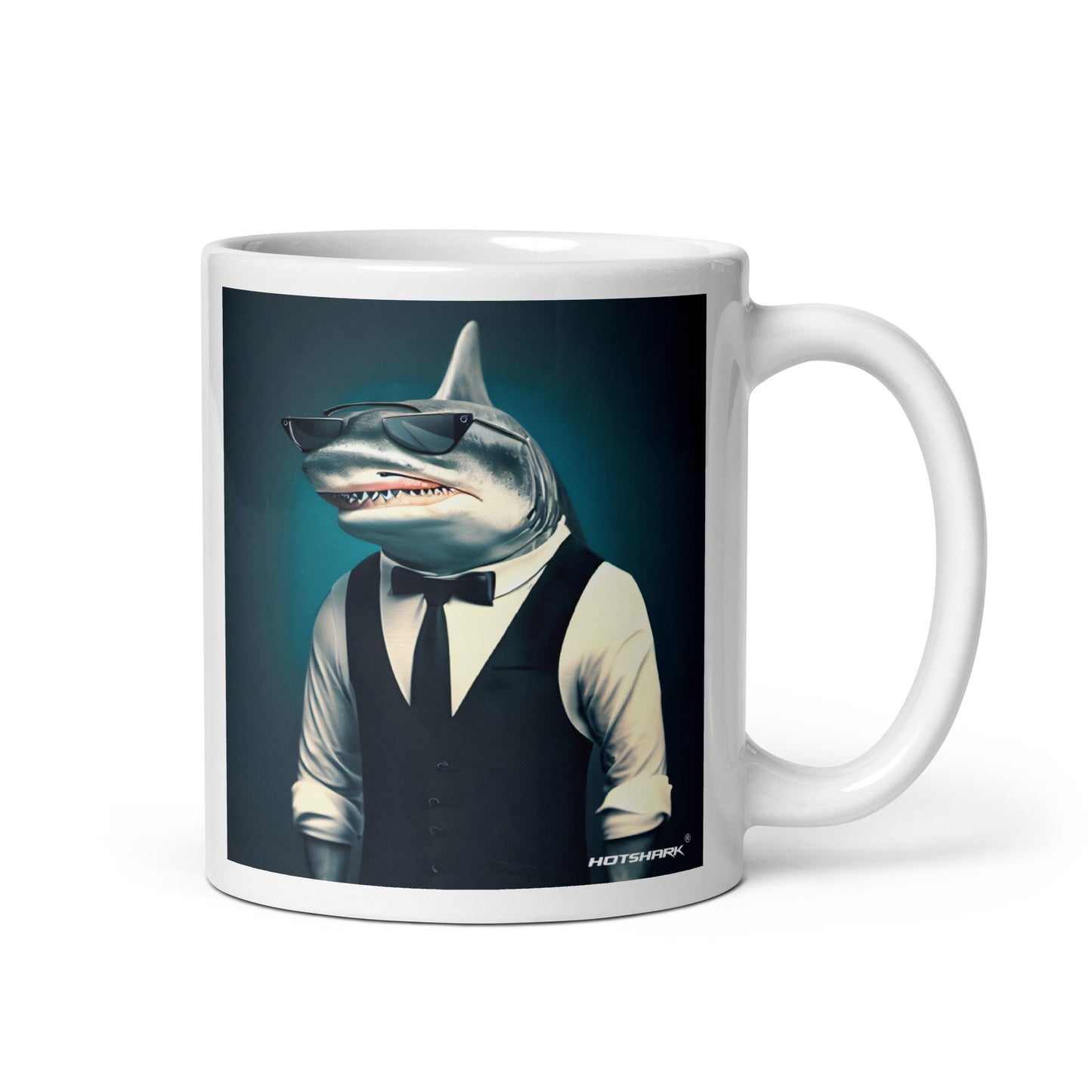 Restaurant Waiter2 Shark - mug