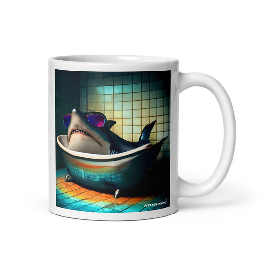 Relax Bathtube Shark1 - Mug