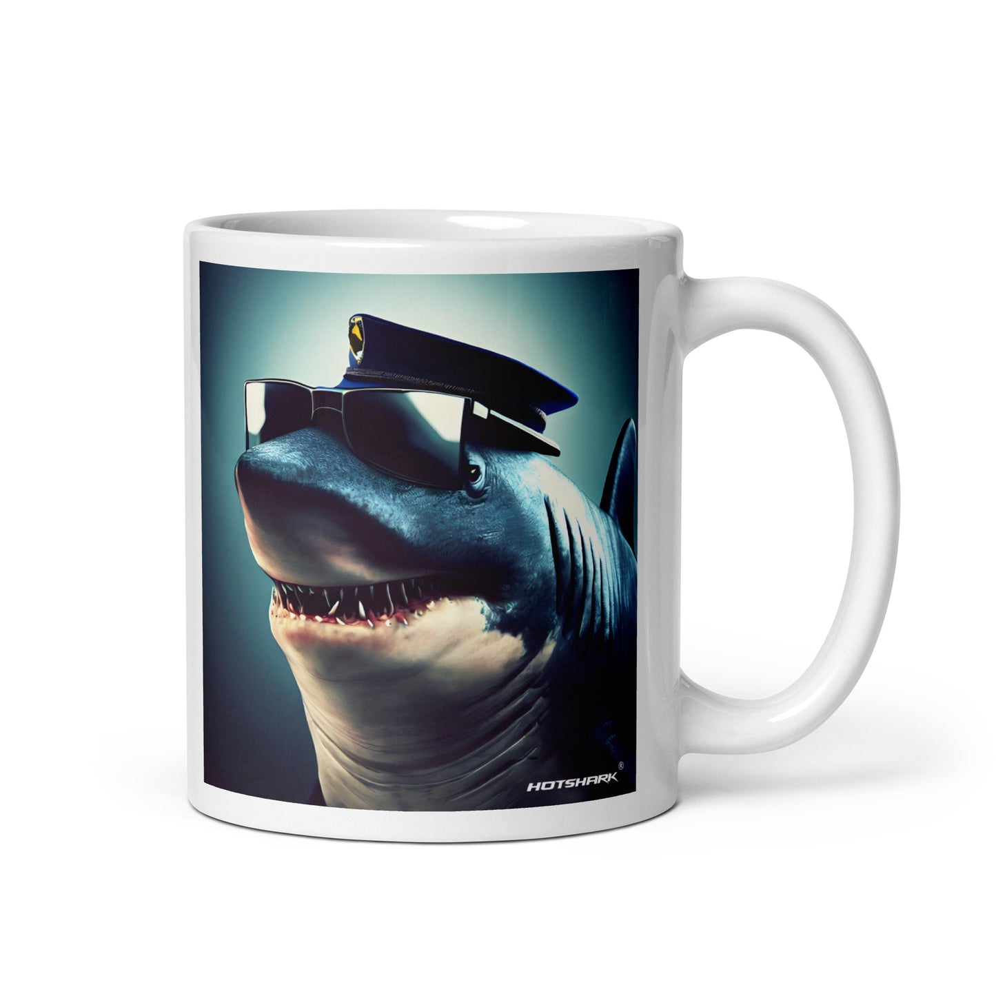 Police Officer Shark - Mug