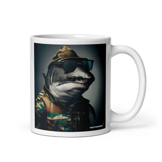 Soldier Shark - Mug