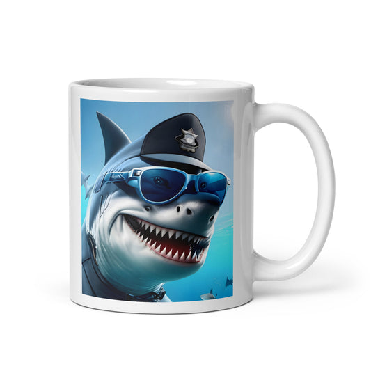 Police Shark - Tasse