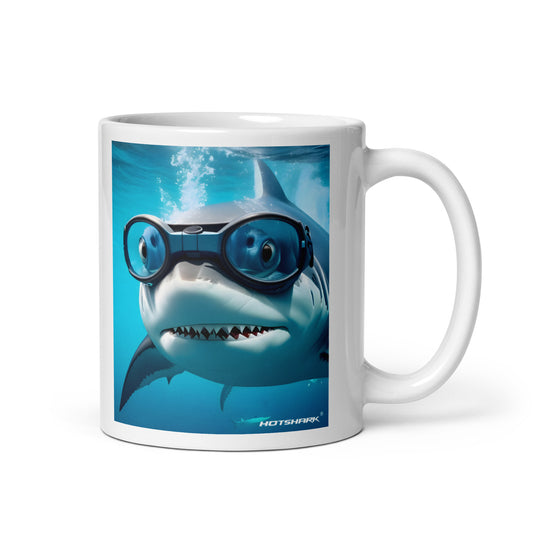 Diver1 Shark - Tasse